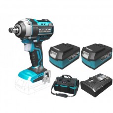 Dedra Set Masina de insurubat cu impact 280Nm prindere patrat 1/2 cu 2 acumulatori Li-Ion 18V 4.0Ah incarcator rapid 125W si geanta de transport